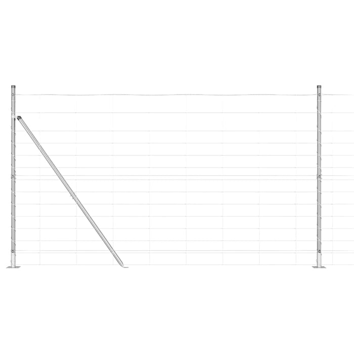Plasa pentru câmp 1.4x50 m din oțel zincat - WALTI WALTI
