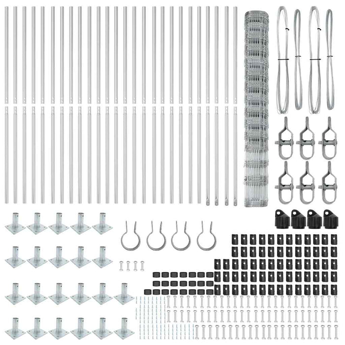 Gard de câmp 1.6x50 m din oțel galvanizat - WALTI WALTI