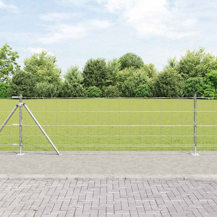 Gard de teren 0.8 x 100 m din oțel galvanizat - WALTI WALTI