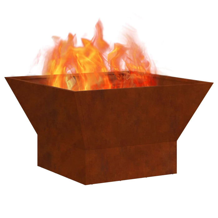 Cuptor de foc Maro 60 x 60 x 35 cm Oțel rezistent de intemperii - WALTI WALTI