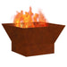 Cuptor de foc Maro 60 x 60 x 35 cm Oțel rezistent de intemperii - WALTI WALTI