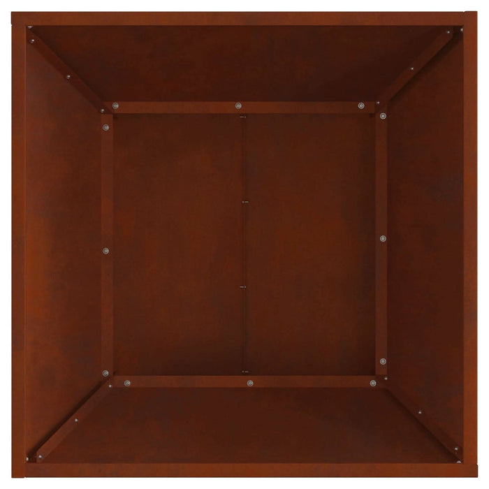 Cuptor de foc Maro 60 x 60 x 35 cm Oțel rezistent de intemperii - WALTI WALTI