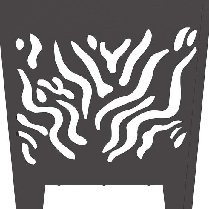Cuptor de foc Negru 40 x 40 x 40 cm Oțel - WALTI WALTI