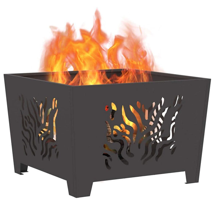 Cuptor de foc Negru 60 x 60 x 40 cm Oțel - WALTI WALTI