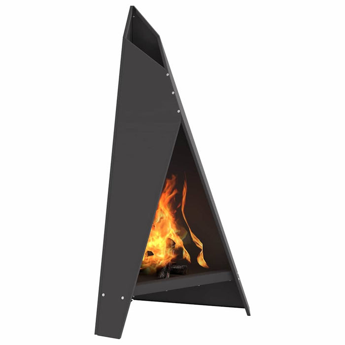 Cuptor de foc Negru 58 x 40 x 100 cm Oțel - WALTI WALTI