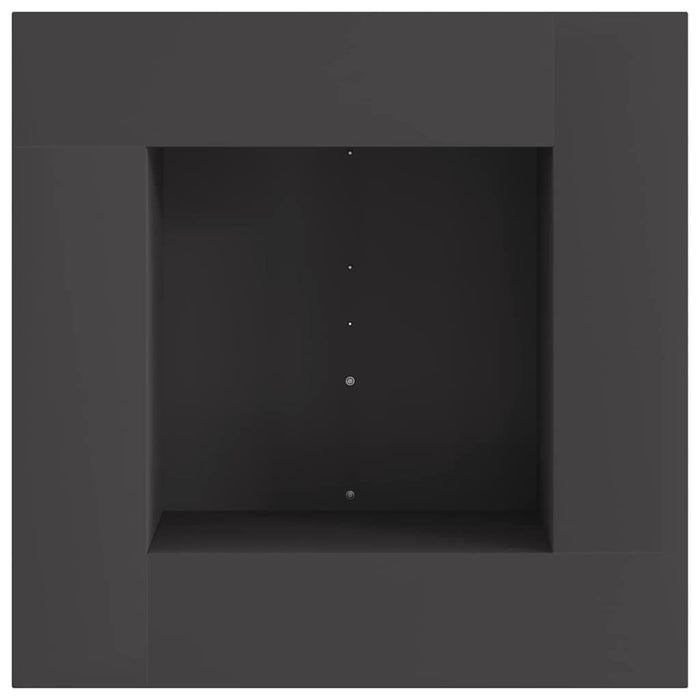 Cuptor de foc Negru 60 x 60 x 30 cm Oțel - WALTI WALTI
