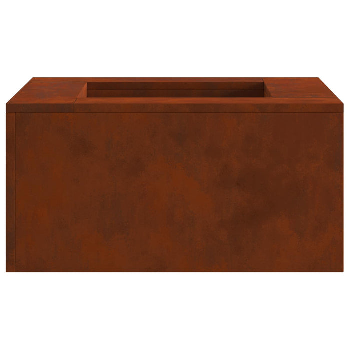 Cuptor de foc Maro 60 x 60 x 30 cm Oțel rezistent de intemperii - WALTI WALTI