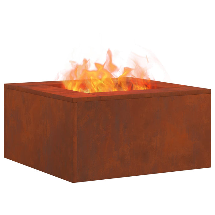 Cuptor de foc Maro 60 x 60 x 30 cm Oțel rezistent de intemperii - WALTI WALTI