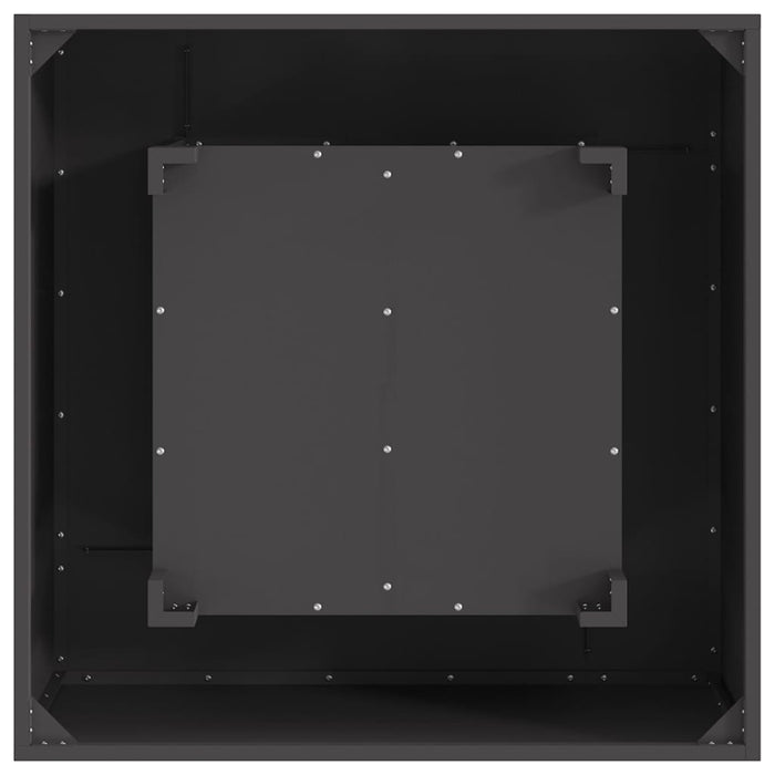 Cuptor de foc Negru 80 x 80 x 40 cm Oțel - WALTI WALTI