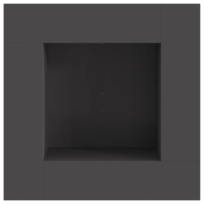 Cuptor de foc Negru 80 x 80 x 40 cm Oțel - WALTI WALTI