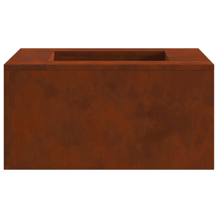 Cuptor de foc Maro 80 x 80 x 40 cm Oțel rezistent de intemperii - WALTI WALTI