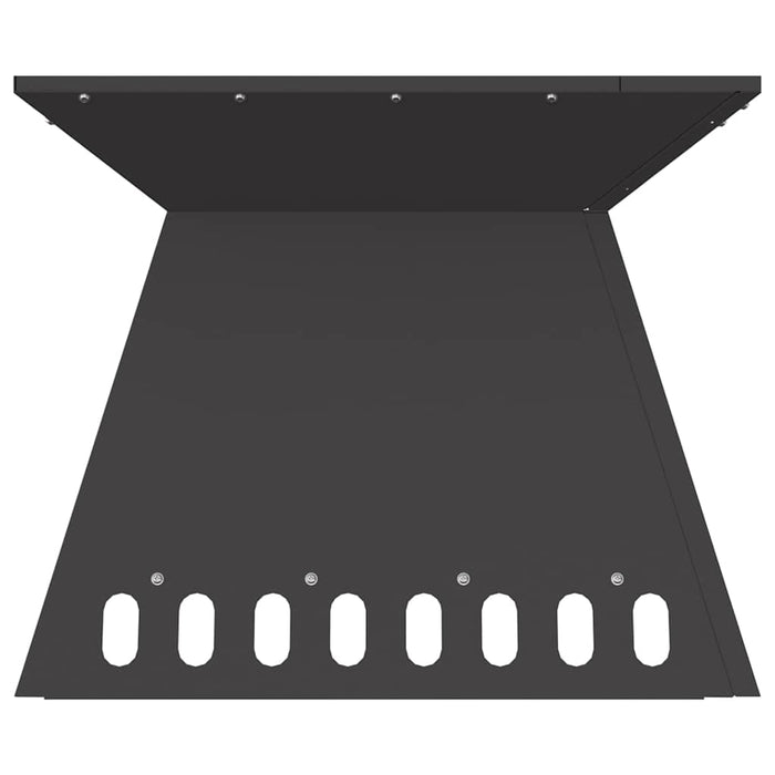 Cuptor de foc Negru 48 x 48 x 40 cm Oțel - WALTI WALTI