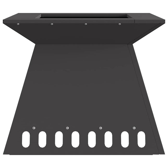 Cuptor de foc Negru 48 x 48 x 40 cm Oțel - WALTI WALTI