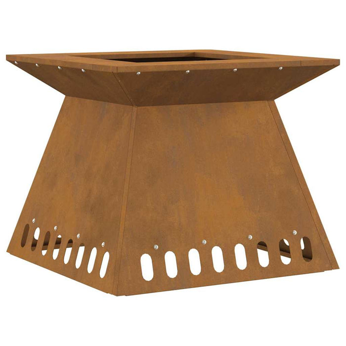 Cuptor de foc Maro 48 x 48 x 40 cm Oțel rezistent la intemperii - WALTI WALTI