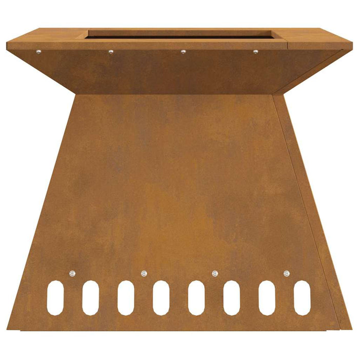 Cuptor de foc Maro 48 x 48 x 40 cm Oțel rezistent la intemperii - WALTI WALTI