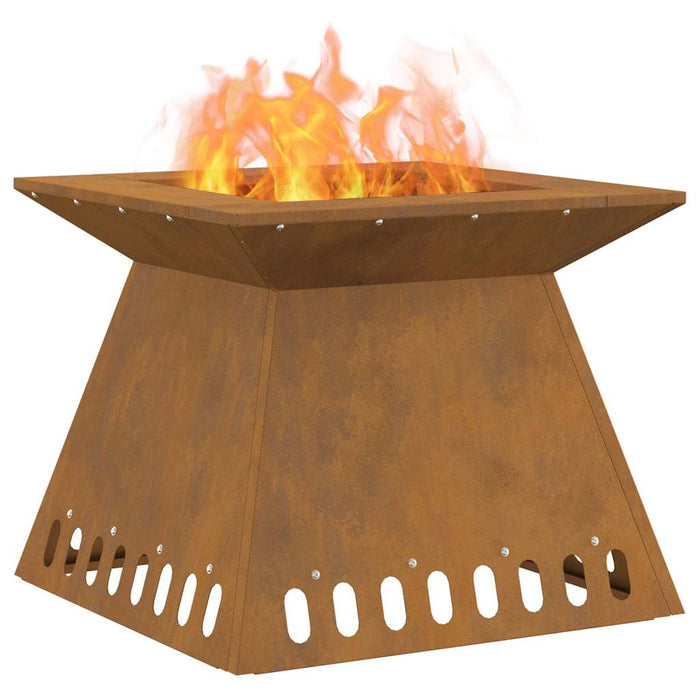 Cuptor de foc Maro 48 x 48 x 40 cm Oțel rezistent la intemperii - WALTI WALTI