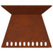 Cuptor de foc Maro 60 x 60 x 50 cm Oțel rezistent de intemperii - WALTI WALTI