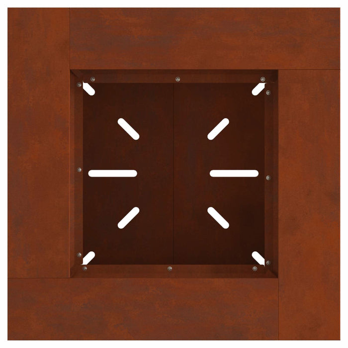 Cuptor de foc Maro 60 x 60 x 50 cm Oțel rezistent de intemperii - WALTI WALTI