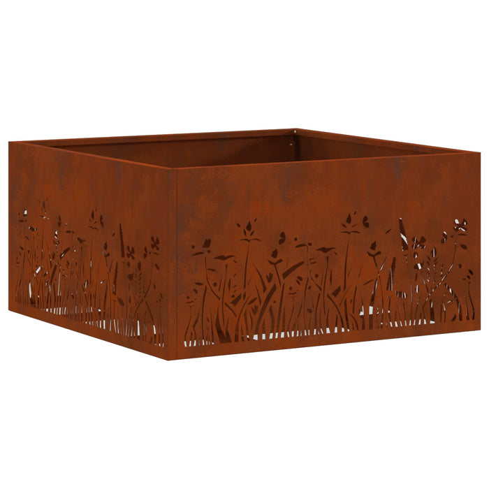Cuptor de foc Maro 60 x 60 x 30 cm Oțel rezistent de intemperii - WALTI WALTI