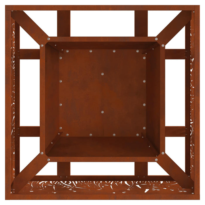 Cuptor de foc Maro 60 x 60 x 30 cm Oțel rezistent de intemperii - WALTI WALTI