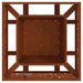 Cuptor de foc Maro 60 x 60 x 30 cm Oțel rezistent de intemperii - WALTI WALTI