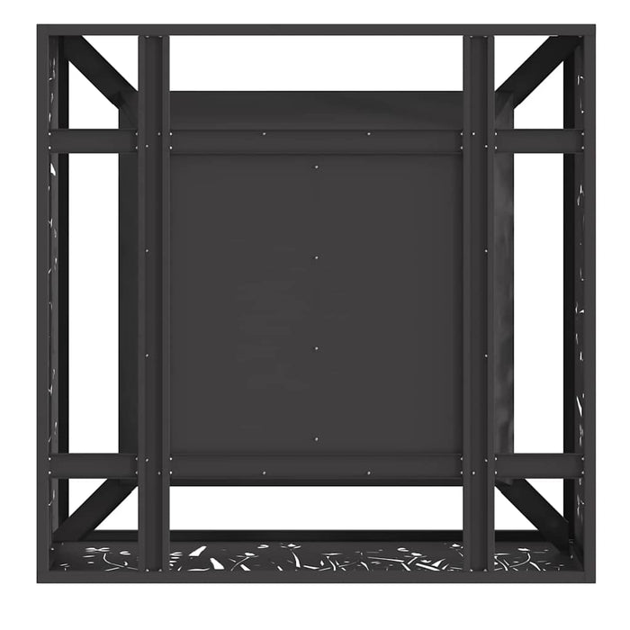 Cuptor de foc Negru 80 x 80 x 30 cm Oțel - WALTI WALTI