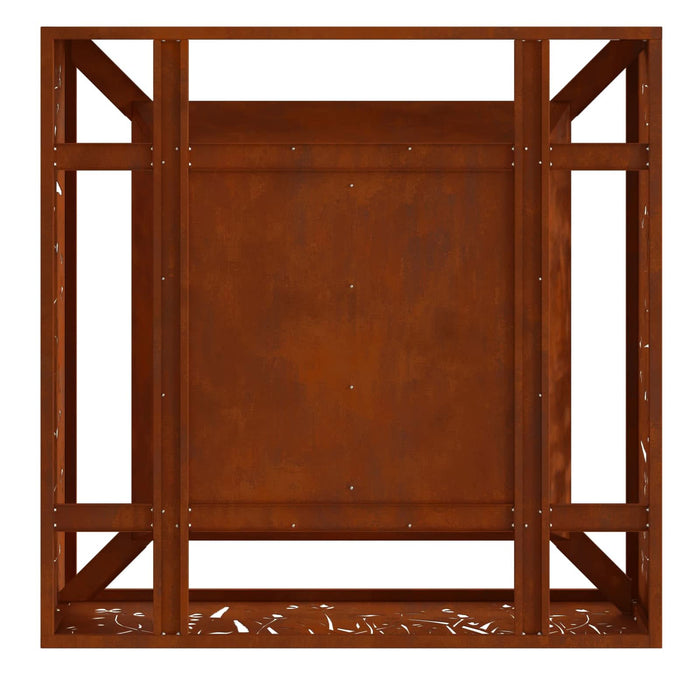 Cuptor de foc Maro 80 x 80 x 30 cm Oțel rezistent de intemperii - WALTI WALTI