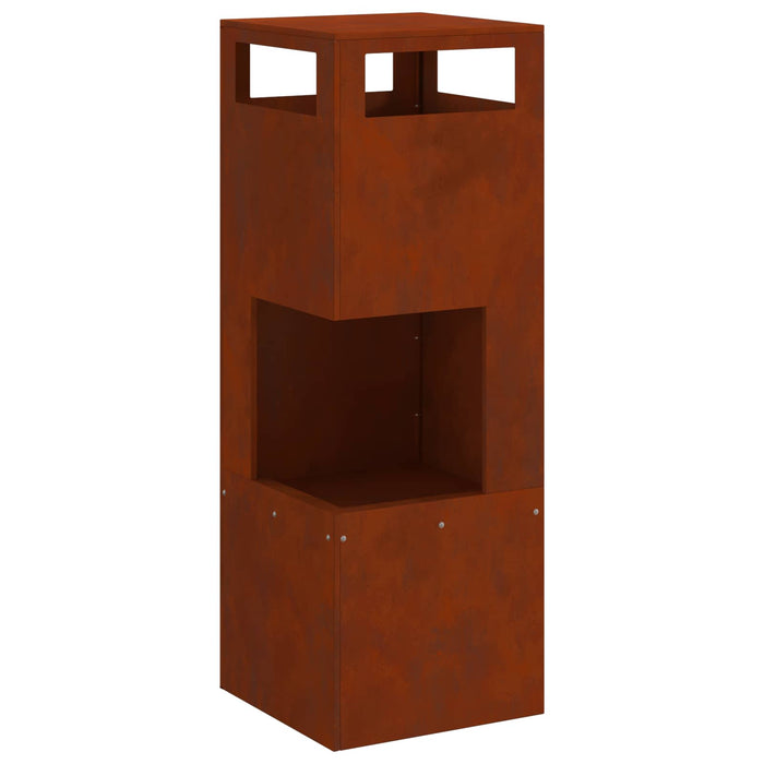 Cuptor de foc Maro 35 x 35 x 100 cm Oțel - WALTI WALTI