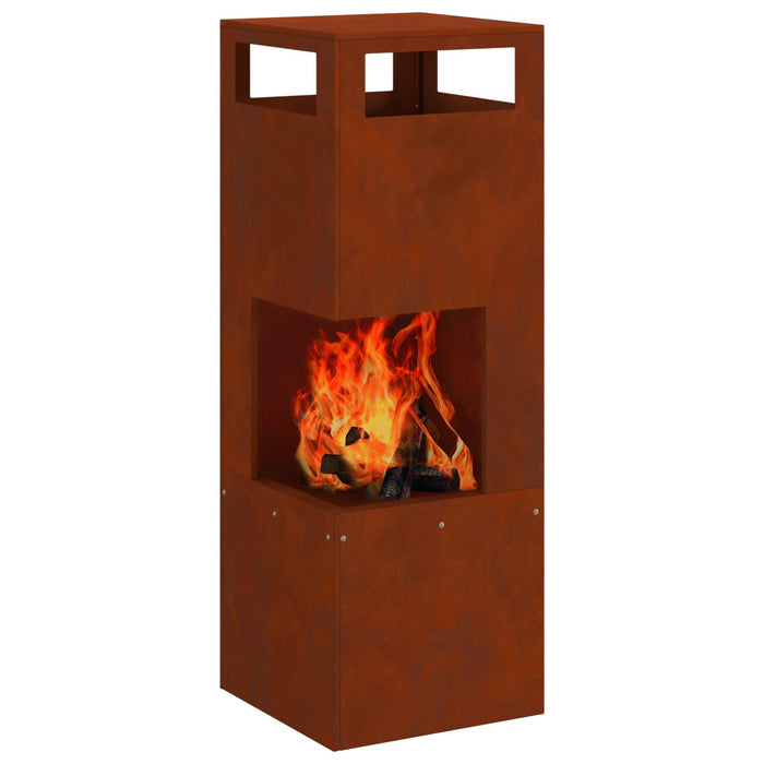 Cuptor de foc Maro 35 x 35 x 100 cm Oțel - WALTI WALTI