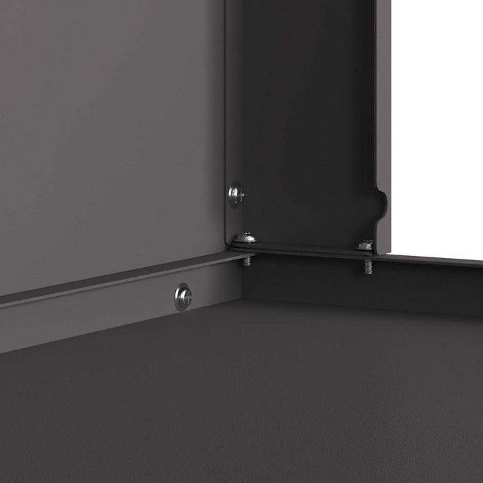 Cuptor de foc Negru 80 x 50 x 96 cm Oțel laminat la rece - WALTI WALTI