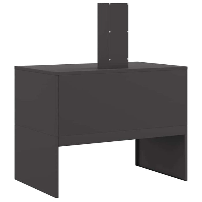 Cuptor de foc Negru 80 x 50 x 96 cm Oțel laminat la rece - WALTI WALTI