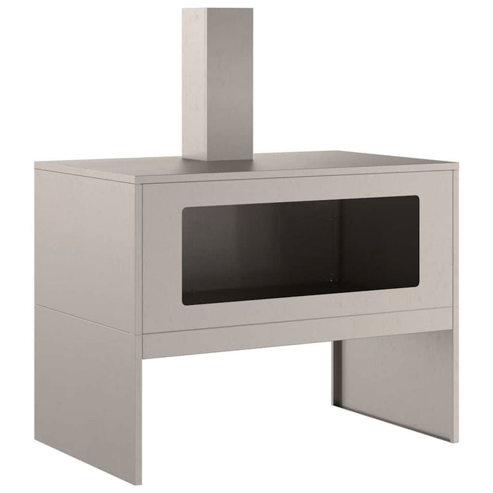 Cuptor de foc Maro 80 x 50 x 96 cm Oțel rezistent de intemperii - WALTI WALTI