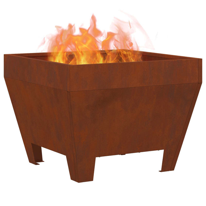 Cuptor de foc Maro 50 x 50 x 38 cm Oțel rezistent de intemperii - WALTI WALTI