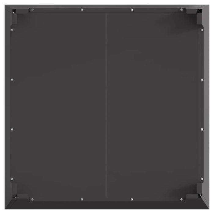 Cuptor de foc Negru 80 x 80 x 43 cm Oțel - WALTI WALTI