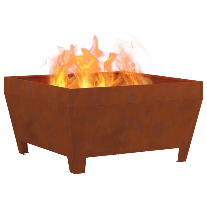 Cuptor de foc Maro 80 x 80 x 43 cm Oțel rezistent de intemperii - WALTI WALTI