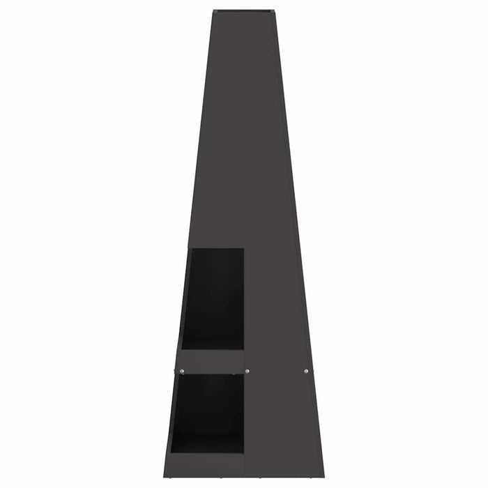 Cuptor de foc Negru 35 x 35 x 100 cm Oțel - WALTI WALTI