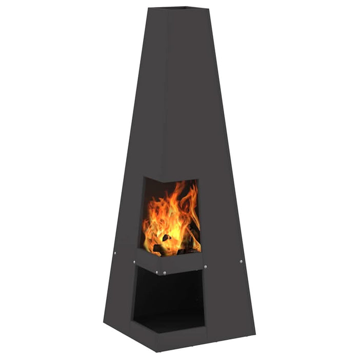 Cuptor de foc Negru 35 x 35 x 100 cm Oțel - WALTI WALTI