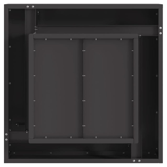 Cuptor de foc Negru 60 x 60 x 30 cm Oțel - WALTI WALTI