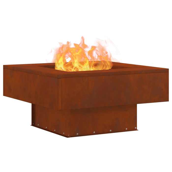 Cuptor de foc Maro 60 x 60 x 30 cm Oțel rezistent de intemperii - WALTI WALTI