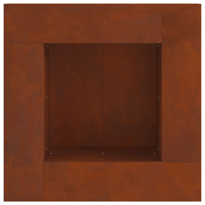Cuptor de foc Maro 60 x 60 x 30 cm Oțel rezistent de intemperii - WALTI WALTI