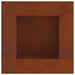 Cuptor de foc Maro 60 x 60 x 30 cm Oțel rezistent de intemperii - WALTI WALTI