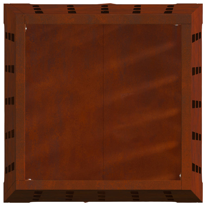 Cuptor de foc Maro 50 x 50 x 70 cm Oțel rezistent de intemperii - WALTI WALTI