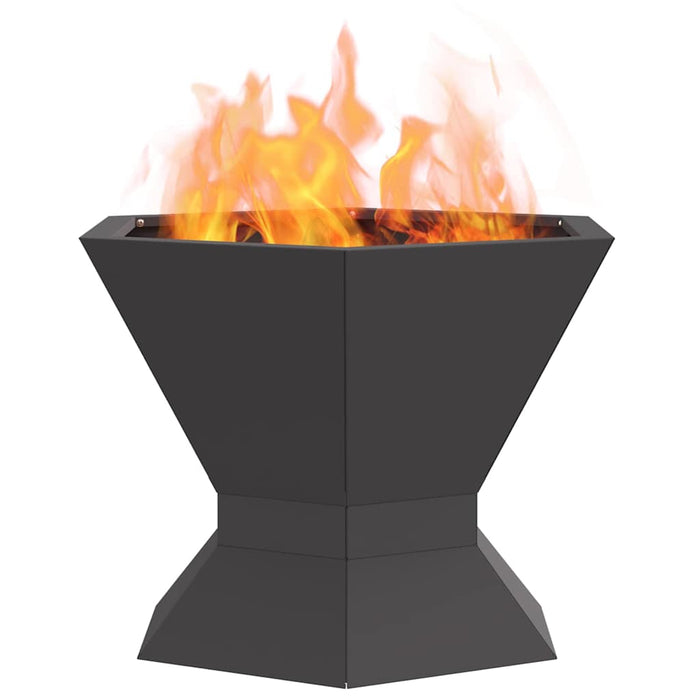 Cuptor de foc Negru 50 x 50 x 40 cm Oțel - WALTI WALTI