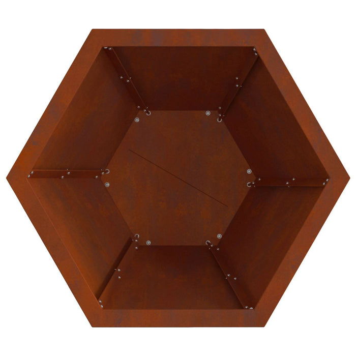 Cuptor de foc Maro 50 x 50 x 40 cm Oțel rezistent de intemperii - WALTI WALTI
