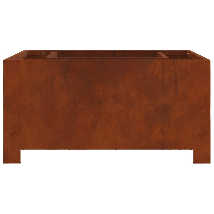 Cuptor de foc Maro 60 x 60 x 30 cm Oțel rezistent de intemperii - WALTI WALTI