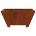 Cuptor de foc Maro 60 x 60 x 30 cm Oțel rezistent la intemperii - WALTI WALTI