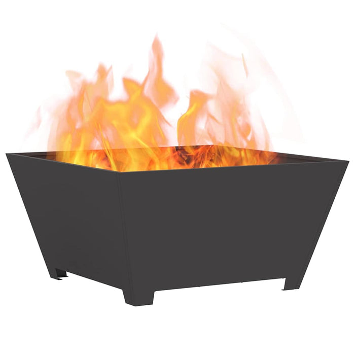 Cuptor de foc Negru 80 x 80 x 40 cm Oțel - WALTI WALTI