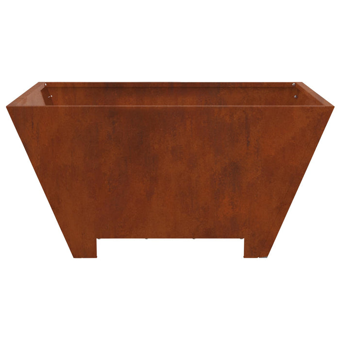 Cuptor de foc Maro 80 x 80 x 40 cm Oțel rezistent de intemperii - WALTI WALTI
