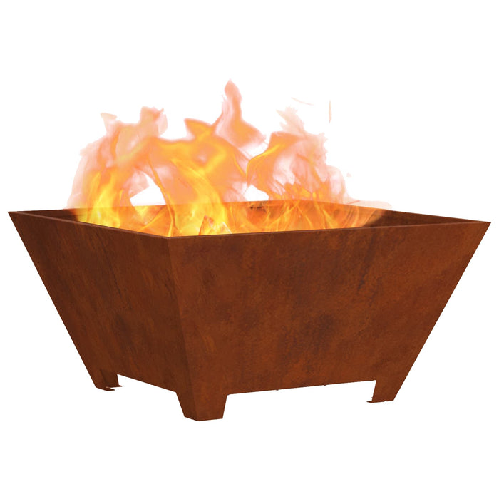 Cuptor de foc Maro 80 x 80 x 40 cm Oțel rezistent de intemperii - WALTI WALTI