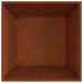 Cuptor de foc Maro 80 x 80 x 40 cm Oțel rezistent de intemperii - WALTI WALTI